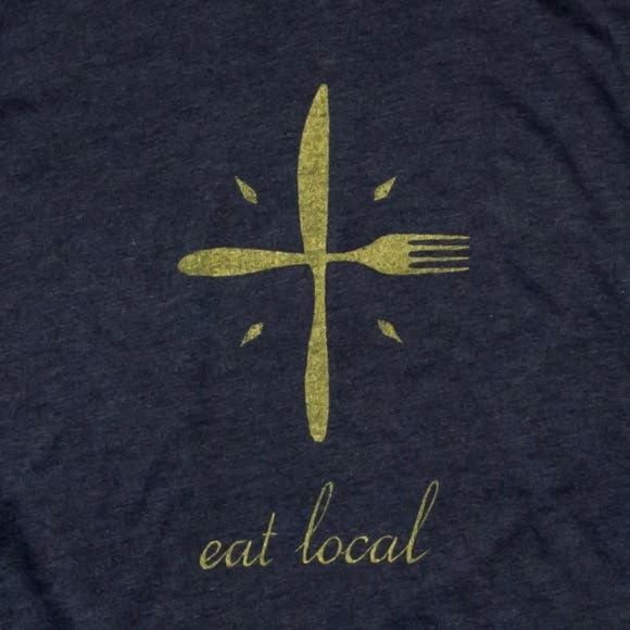 Eat Local Racerback Tank - Picture 2 of 4